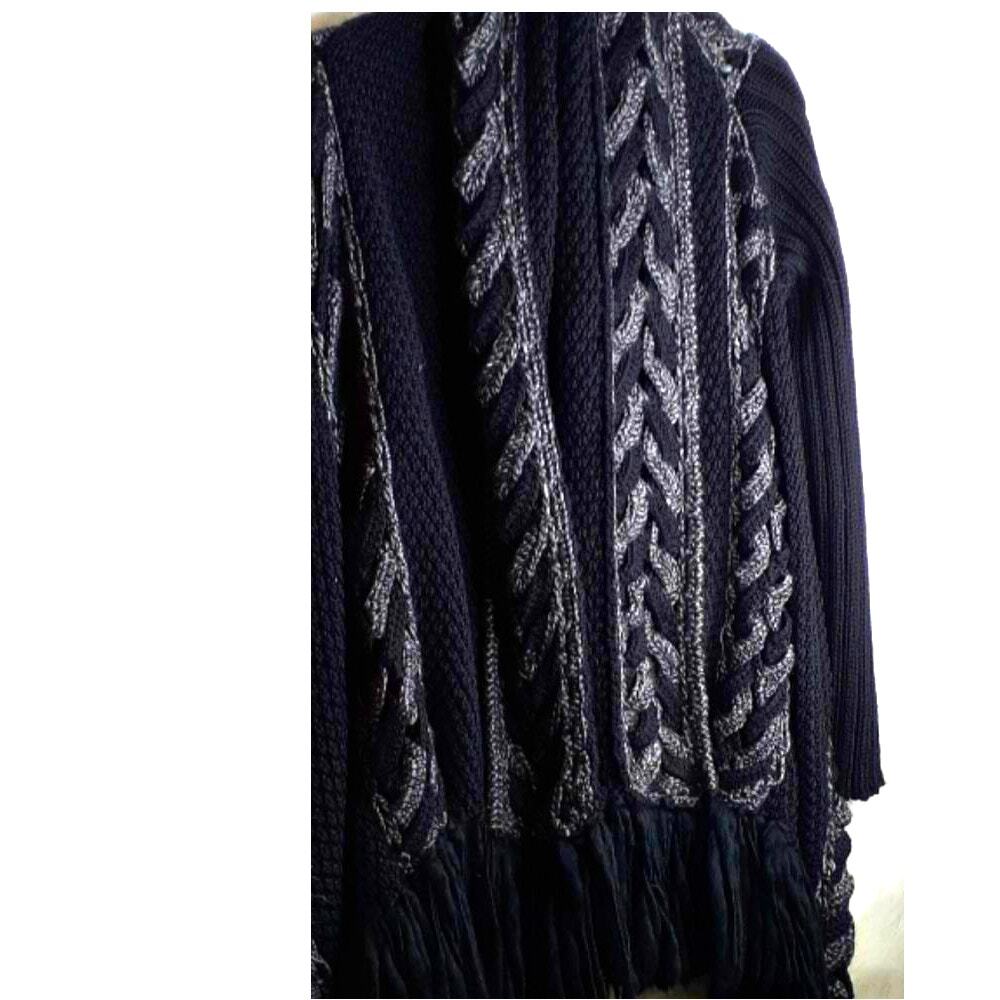 Vintage Catherine Malandrino Wool Cardigan Bewitched Boho Whimsigoth Small
